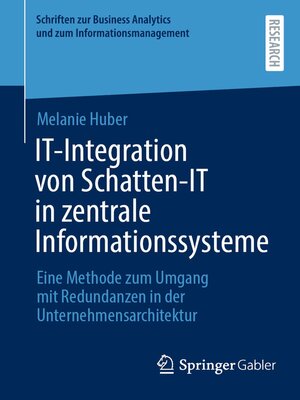 cover image of IT-Integration von Schatten-IT in zentrale Informationssysteme